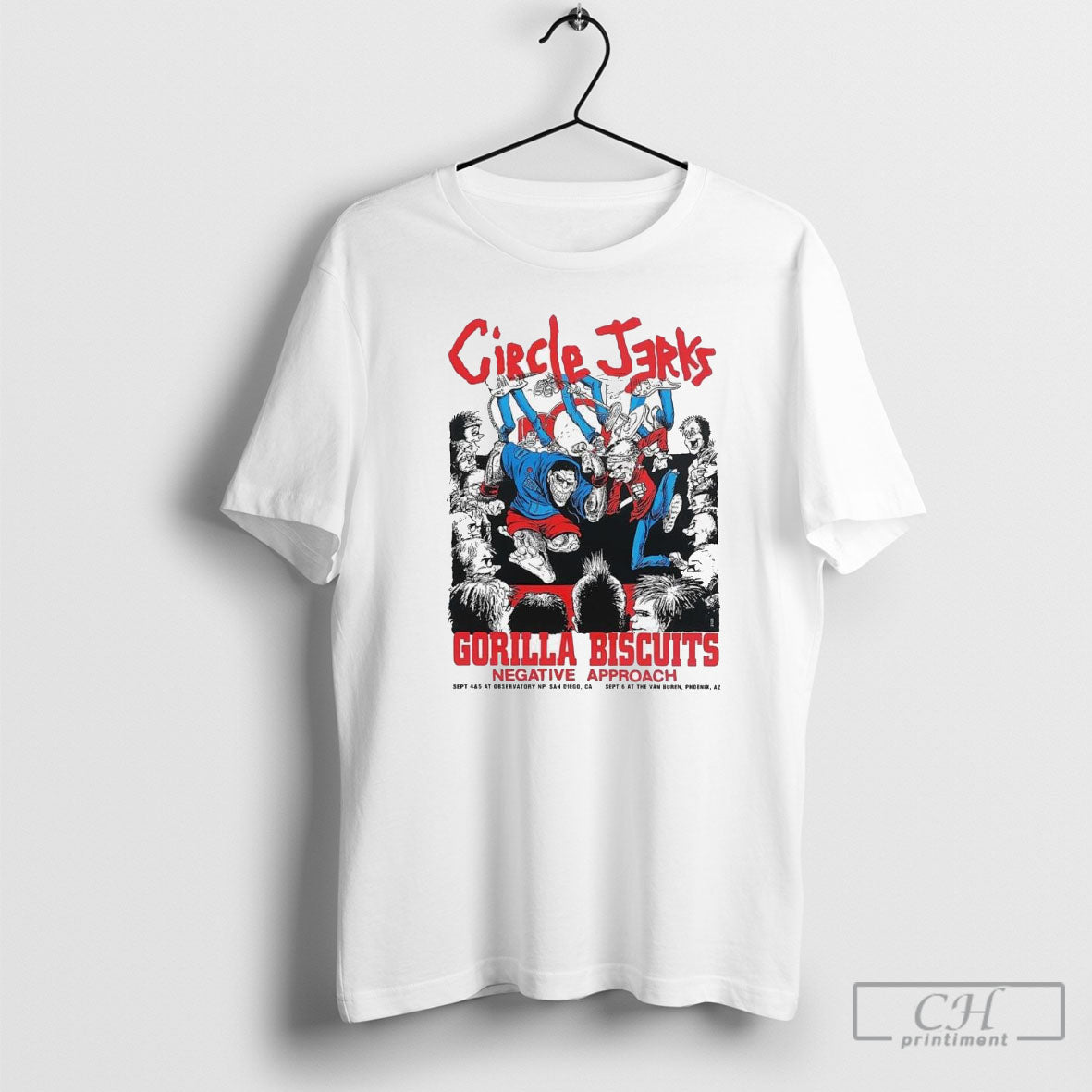 Circle Jerks X Gorilla Biscuits San Diego California And Phoenix