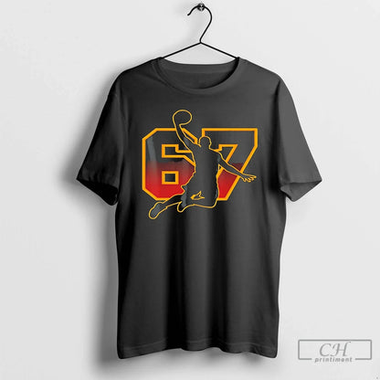 67 Basketball Slam Dunk T Shirts Sweatshirt Designer Apparel