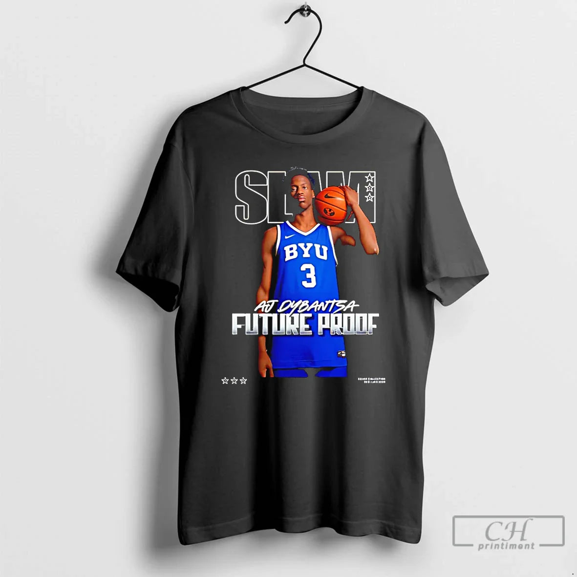Aj Dybantsa Byu Cougars Future Proof Slam T Shirts Shirt Stylish