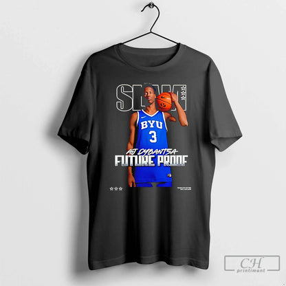Aj Dybantsa Byu Cougars Future Proof Slam T Shirts Shirt Stylish