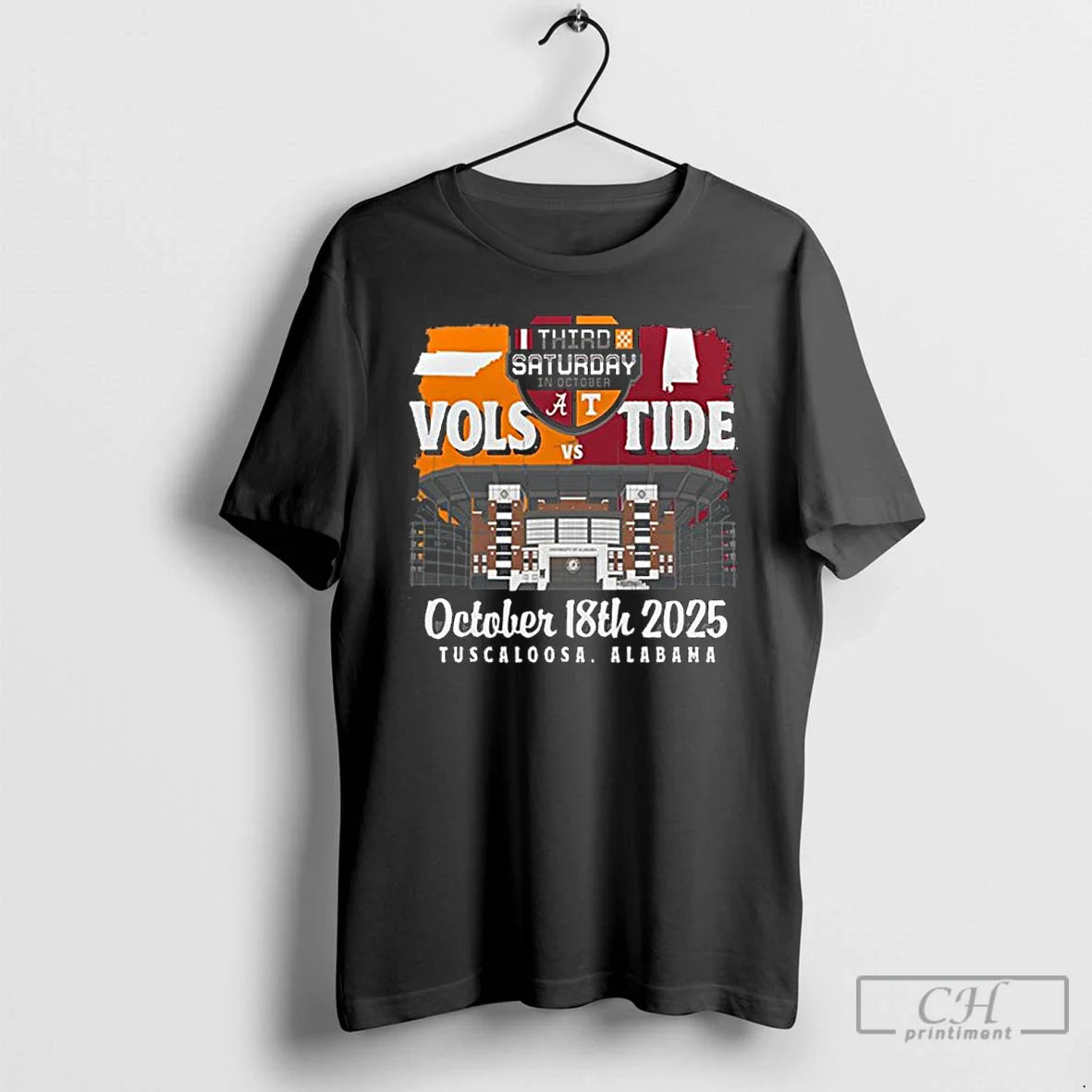 Alabama Third Saturday Stadium Vs Tennessee October 18Th 2025 T