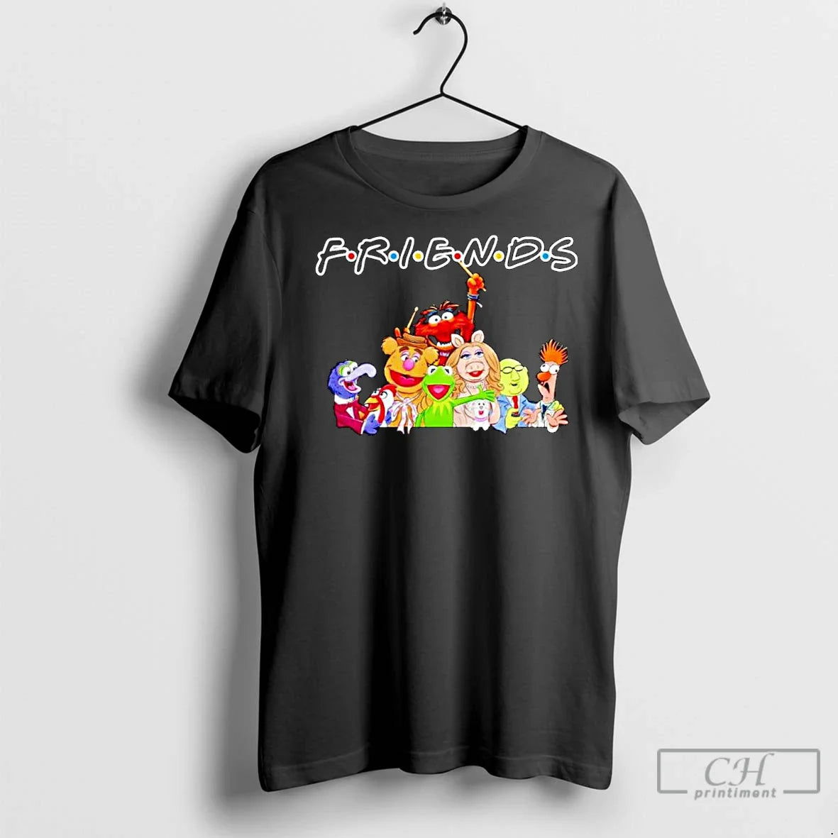 Animal Muppets Friends Ornaments TShirt Vintage Look