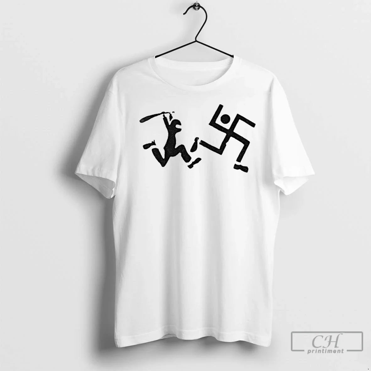 Anti Fascist Chase Nazis Out Town Shirt Designer Fashion