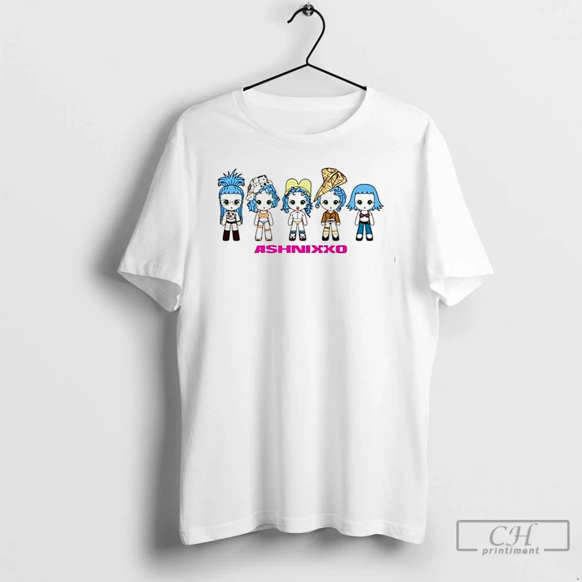 Ashnikko Smoochies Dolls Anime T Shirts Long Sleeve Premium Apparel