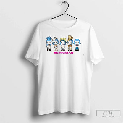 Ashnikko Smoochies Dolls Anime T Shirts Long Sleeve Premium Apparel