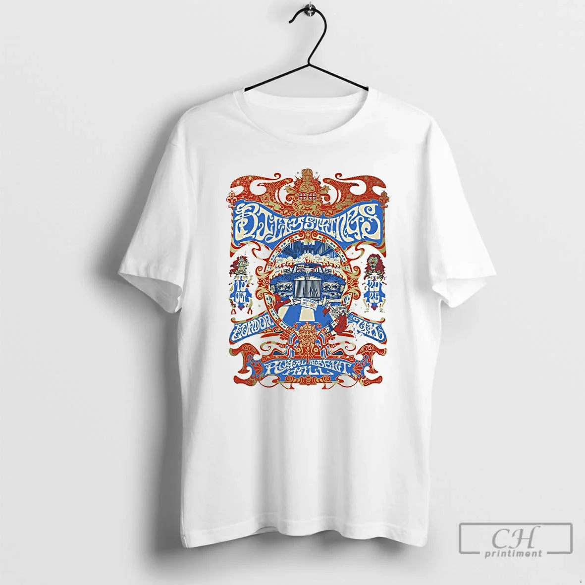 Billy Strings Oct 10 2025 London Uk T Shirts Shirt Designer Art