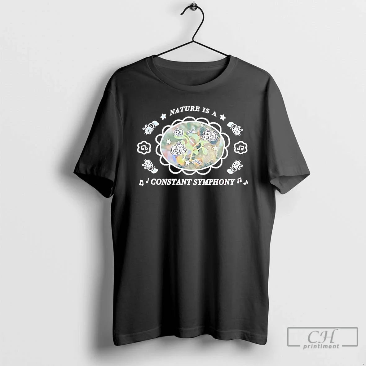 Catdad Shop Nature Is Constant Symphony T Shirts Shirt Retro