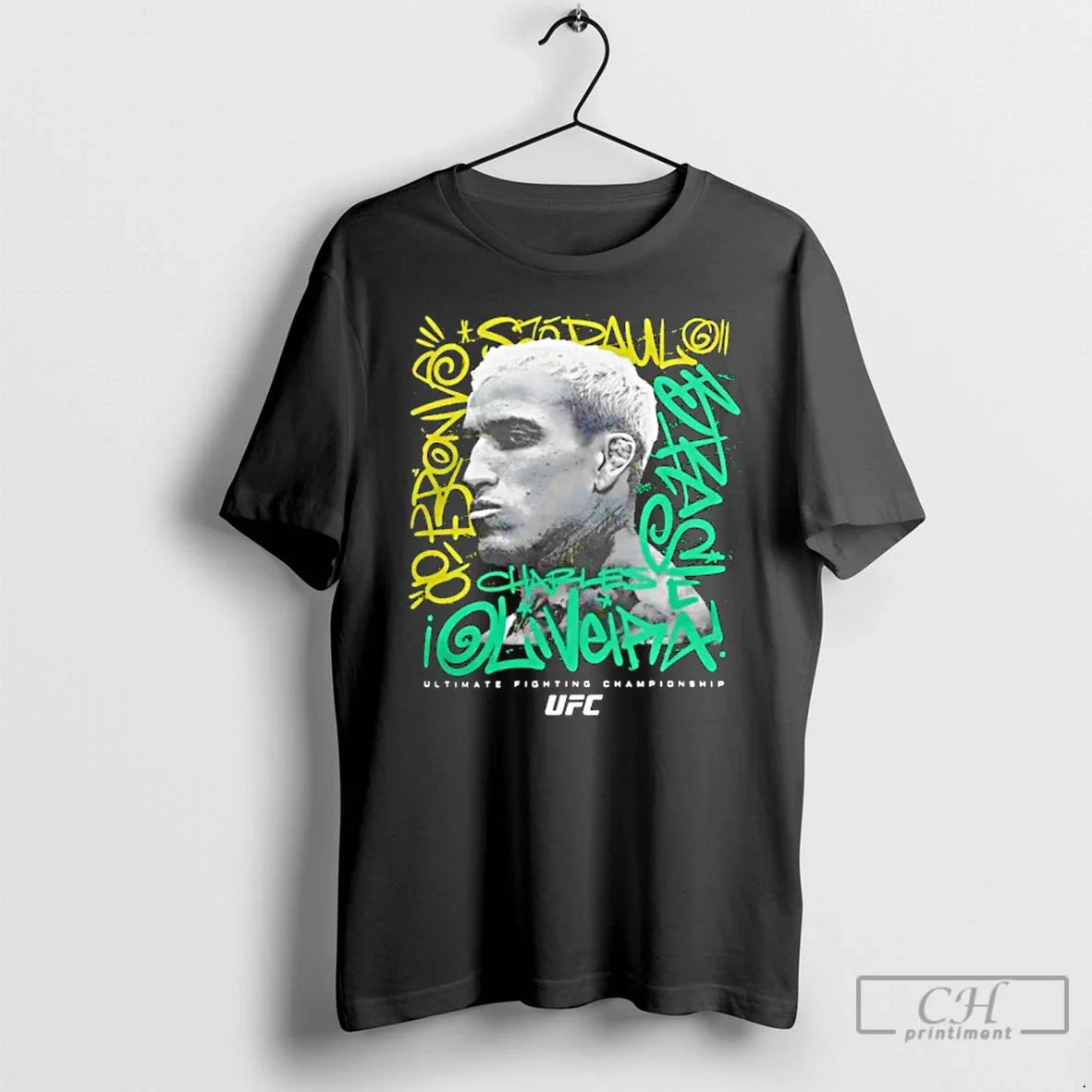 Charles Oliveira Ufc Headspace T Shirts Tee Exclusive Fashion