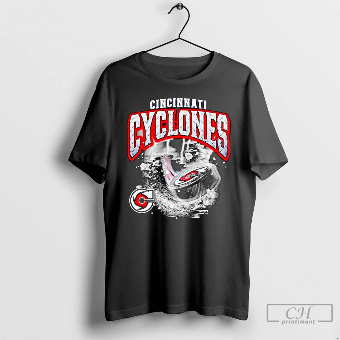 Cincinnati Cyclones Storm Logo Ornaments T Shirts Shirt Trendy Style