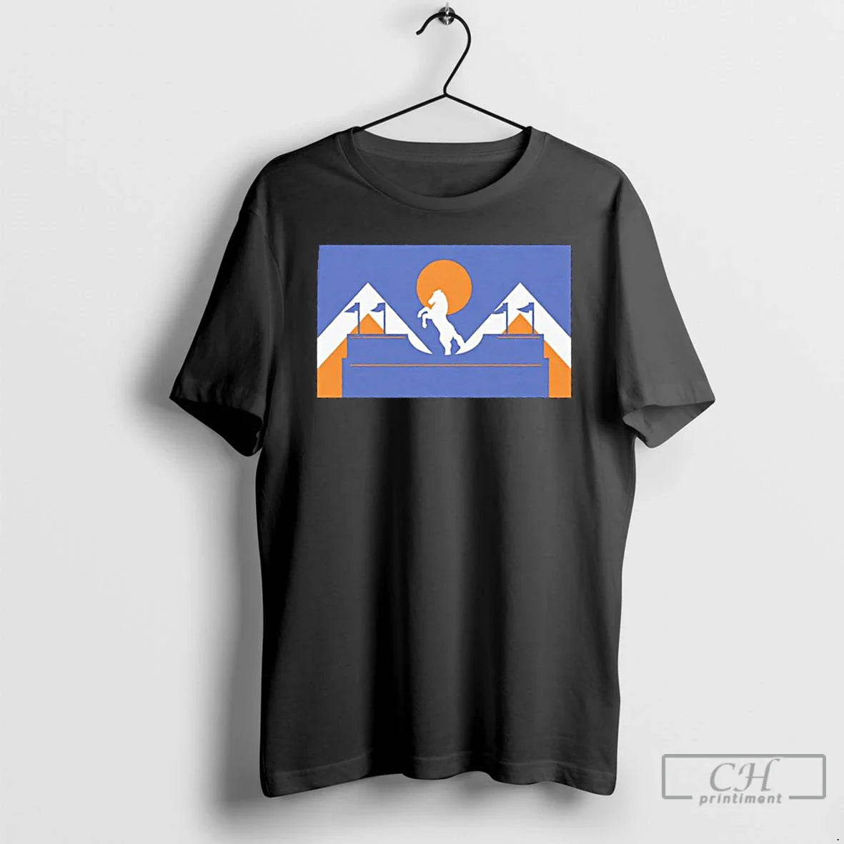 Dnvr Mile High Flag T Shirts Long Sleeve Stylish Design