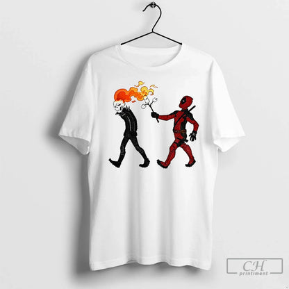 Deadpool Wade Winston Wilson Skeleton Cartoon Sweatshirt Modern Style