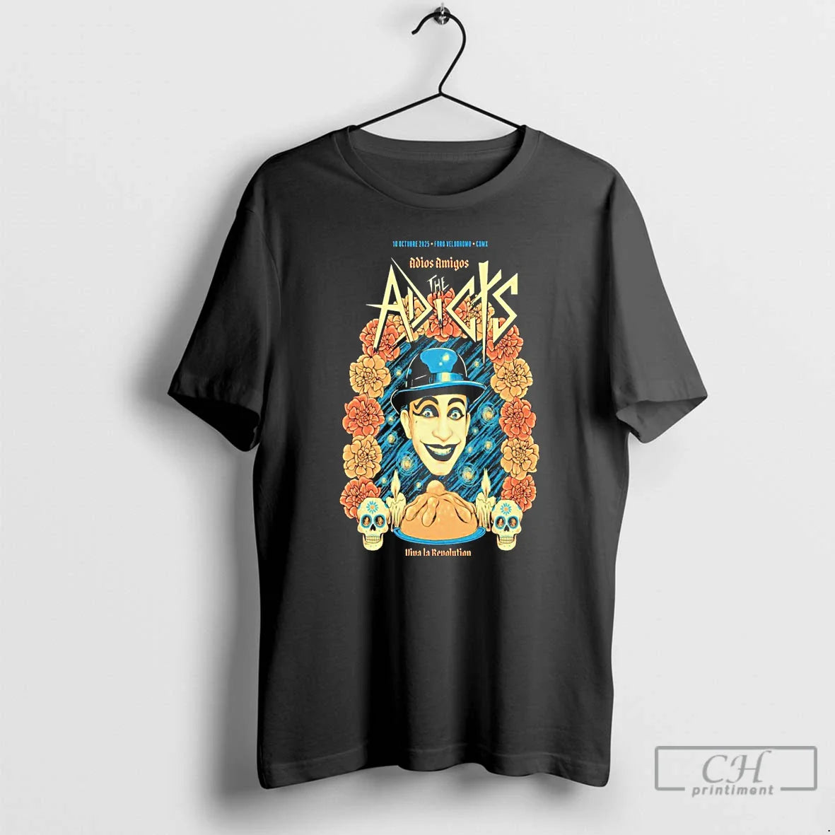 Adicts Oct 10 2025 Carpa Velodromo Ciudad De Mexico T Shirts Shirt