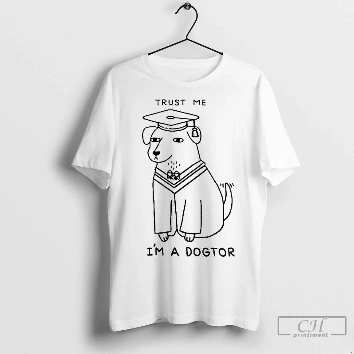 Dog Trust Me Im Dogtor Meme Hoodie Vintage Look