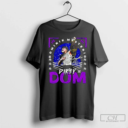 Dominik Mysterio Dirty Dom Champion Signature T Shirts Hoodie