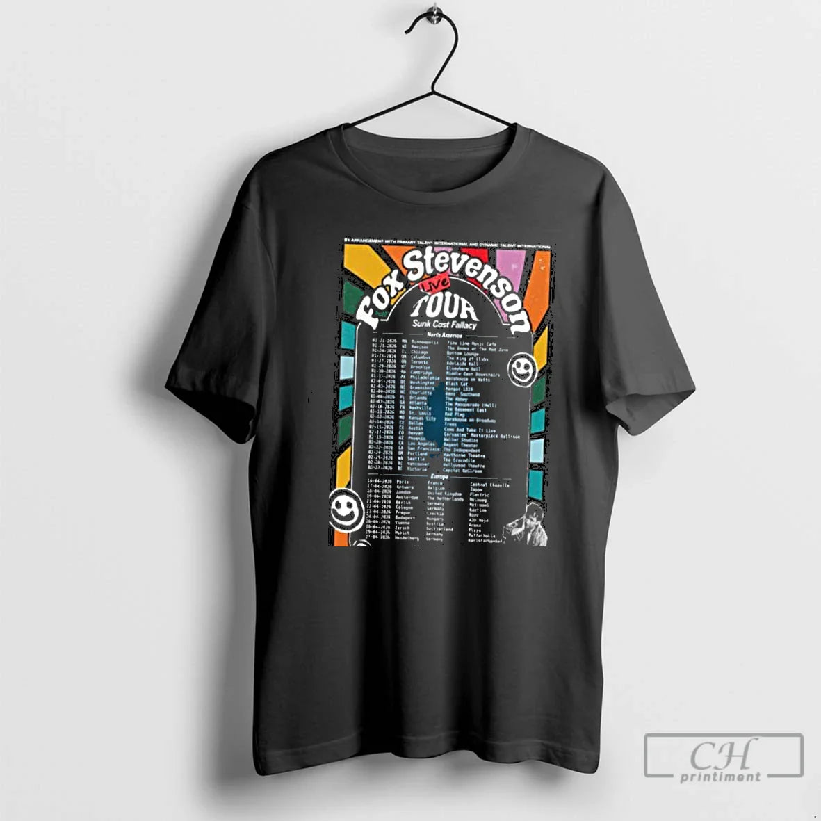 Fox Stevenson North America Europe 2026 T Shirts Shirt Trendy Apparel