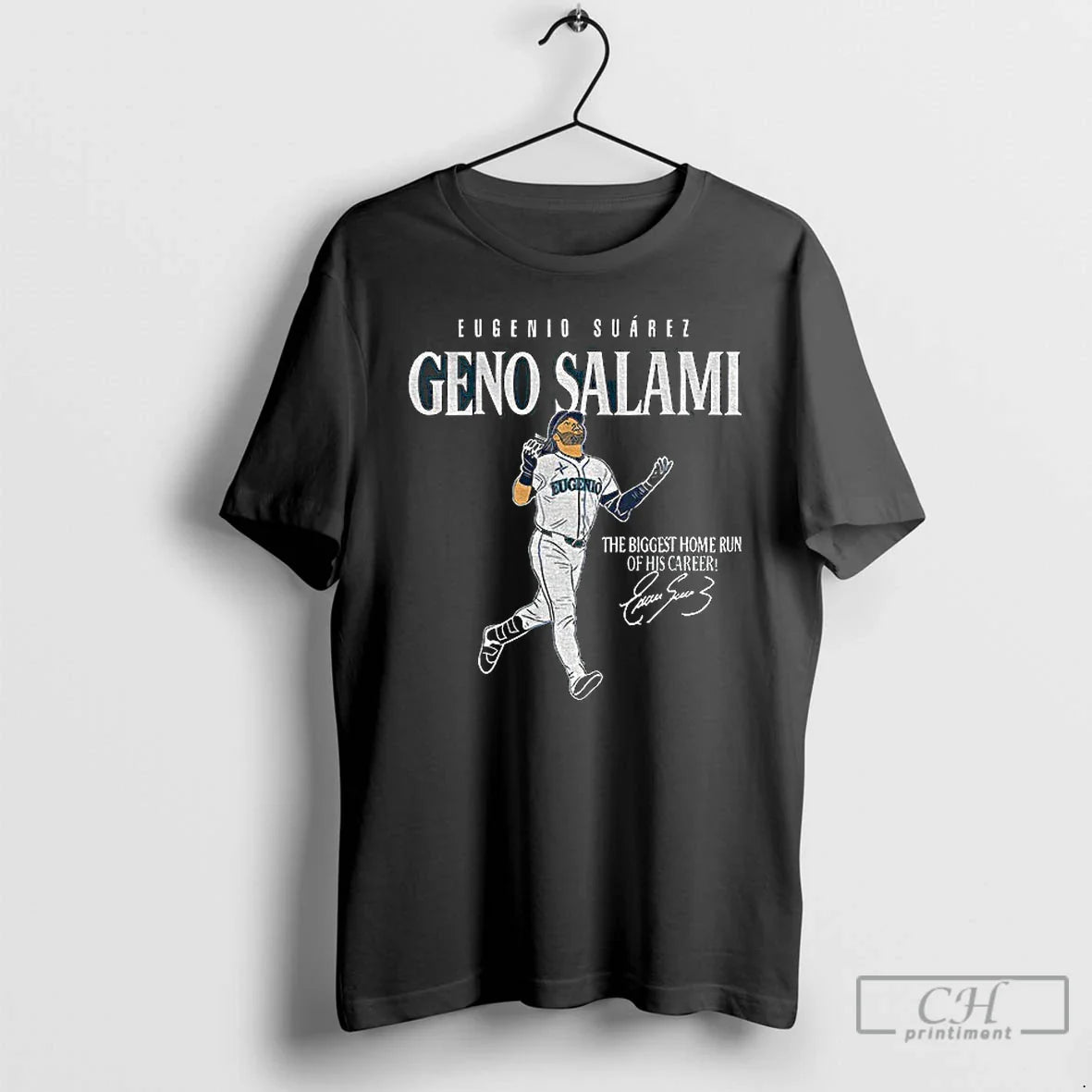Geno Salami Eugenio Suarez Biggest Home Run His Carrers Signature T