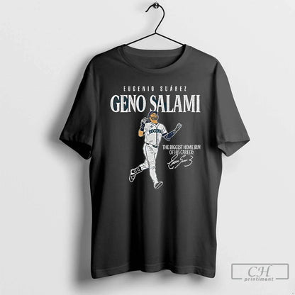 Geno Salami Eugenio Suarez Biggest Home Run His Carrers Signature T