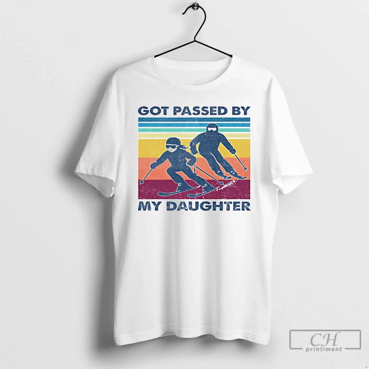 Got Passed My Daughter Skiing T Shirts Tank Top Exclusive Gift