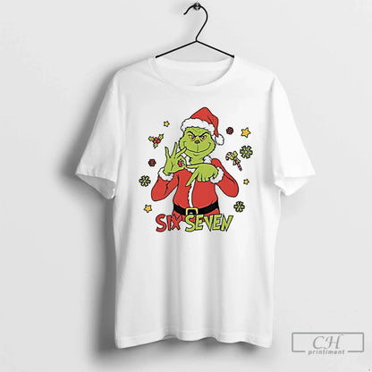Grinch Six Seven 67 T Shirts Tee Unique Art