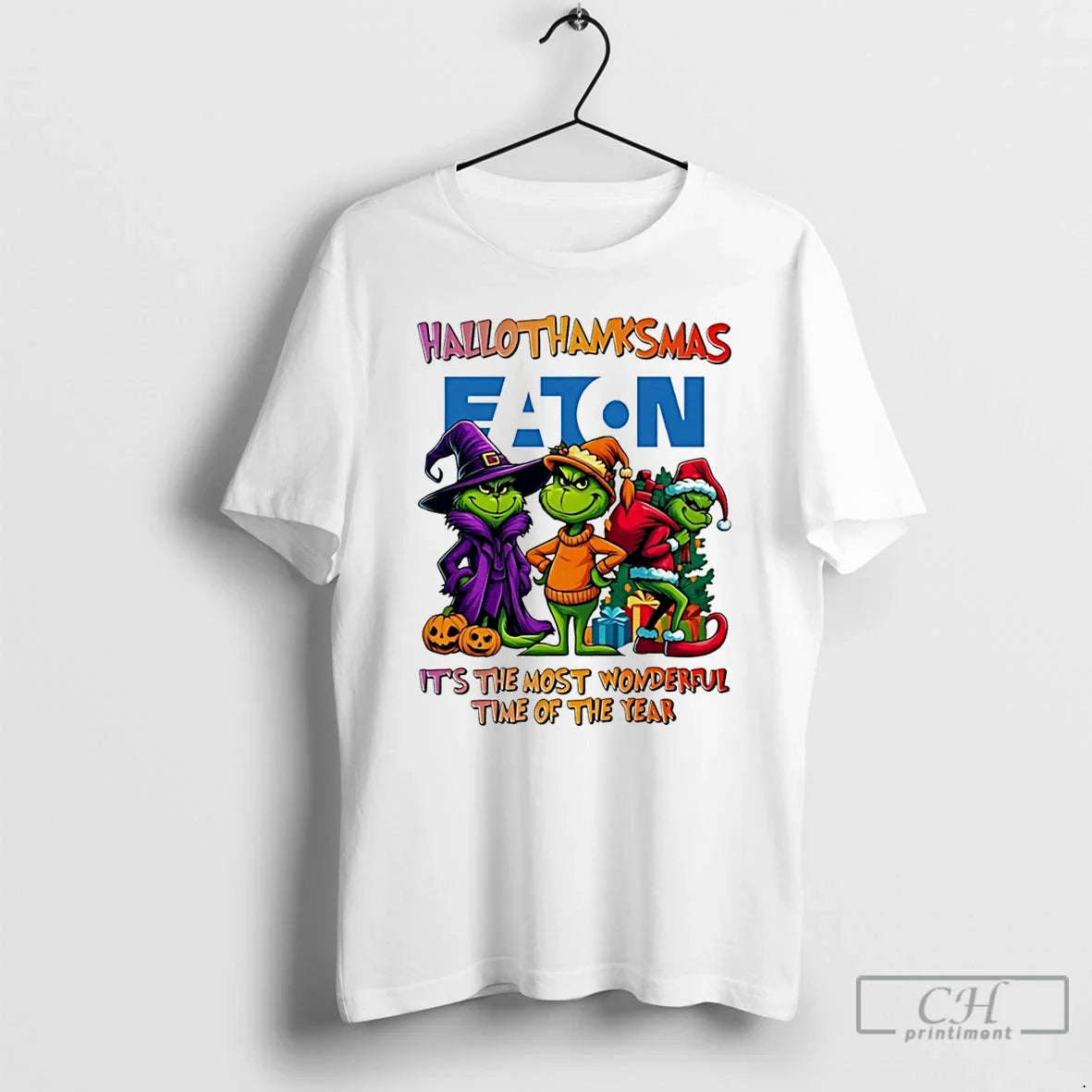 Grinch X Eaton Corporation Its Most Wonderful Time Year 2025 Happy
