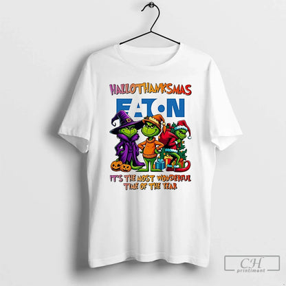 Grinch X Eaton Corporation Its Most Wonderful Time Year 2025 Happy