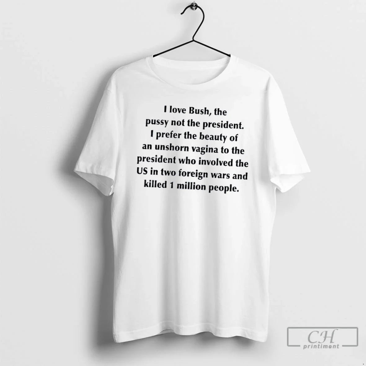 I Prefer Beauty Unshorn Vagina To President Who Involved Shirt Modern