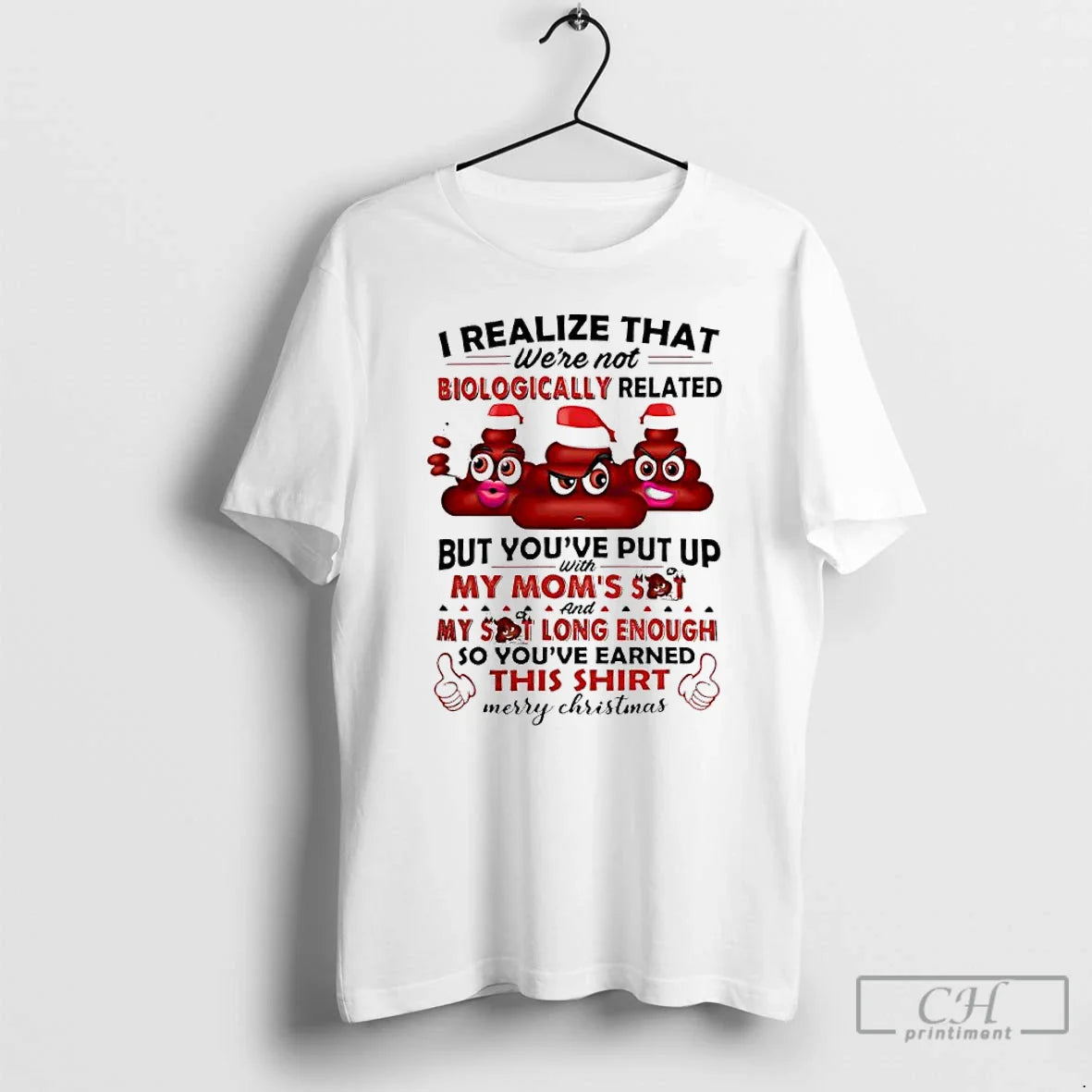 I Realize That Were Not Biologically Related Merry T Shirts TShirt