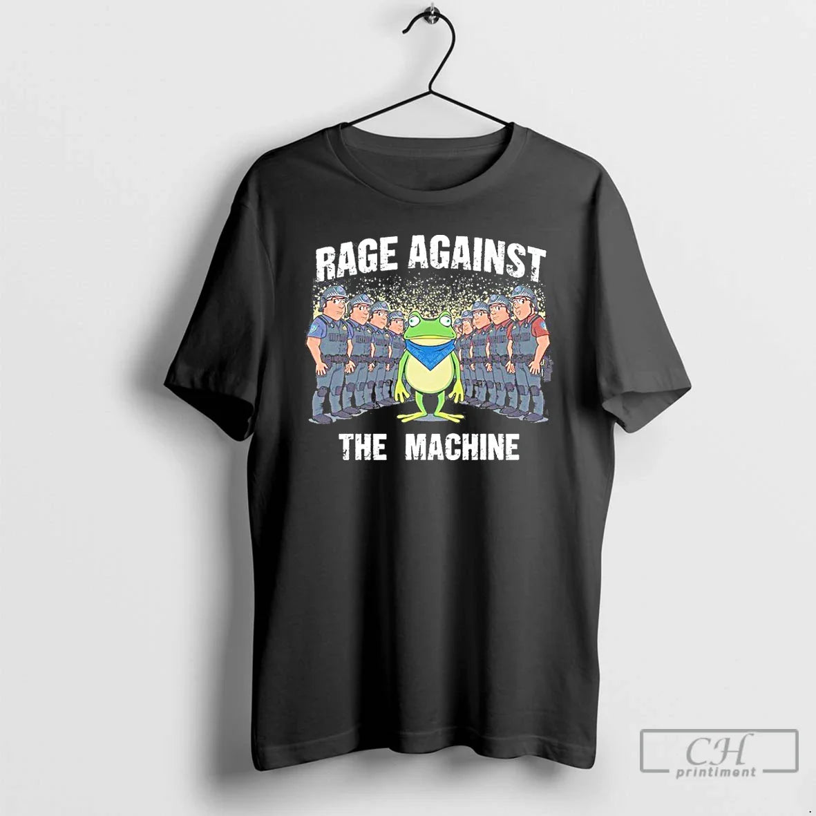 I Stand Frog Anti Ice Anti Fascism T Shirts Shirt Premium Gift