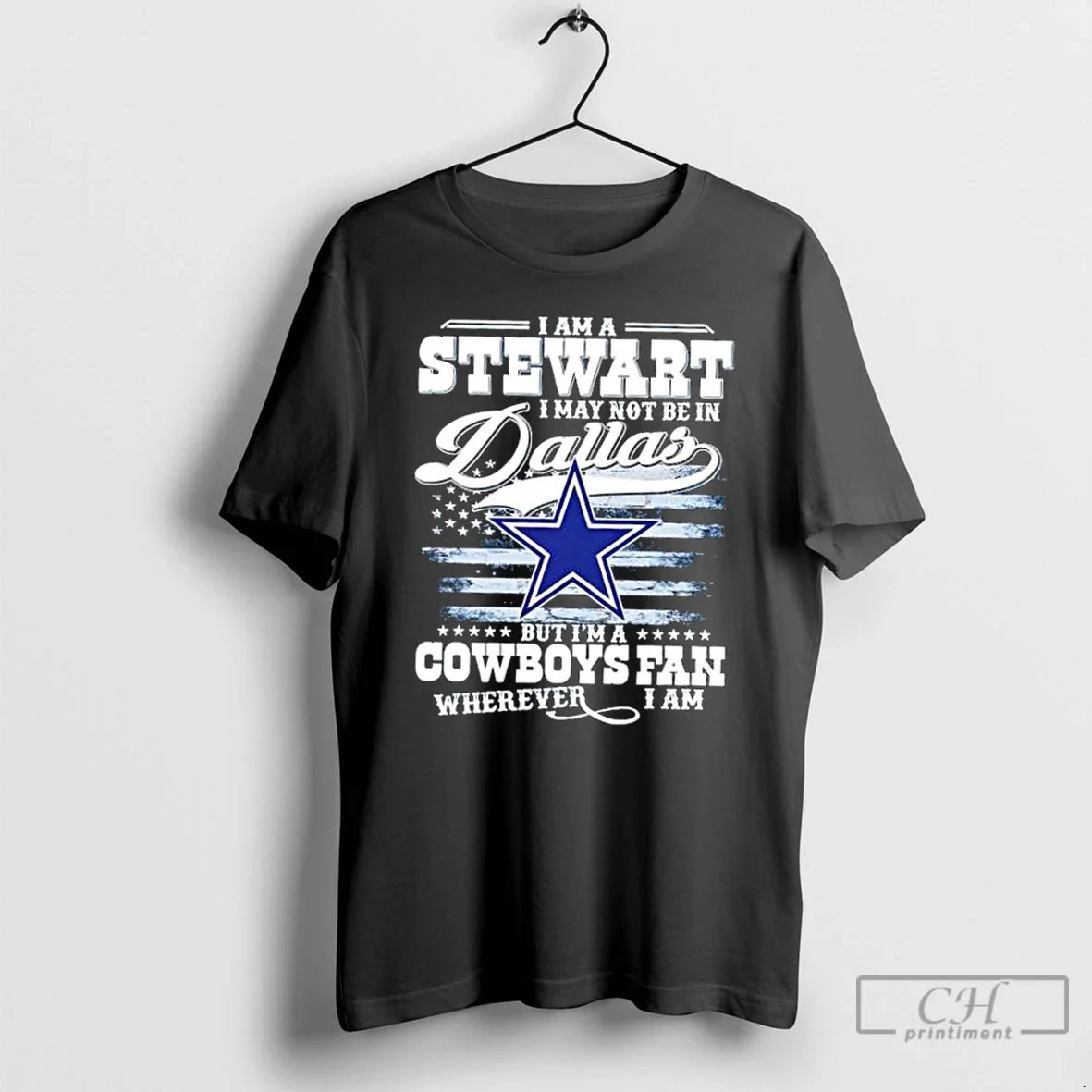 I Am Stewart I May Not Be Dallas But Im Cowboys Tank Top Designer