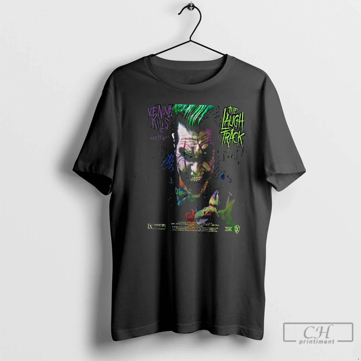 Ice Nine Kills Presents Laugh Track Joker Character T Shirts TShirt