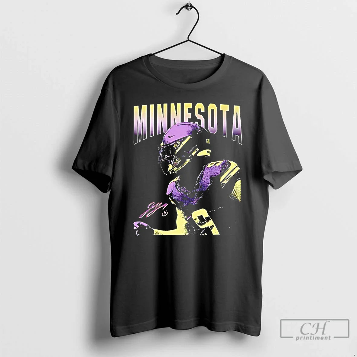 Jj Mccarthy Minnesota Vikings Spieltag Signature T Shirts Sweatshirt