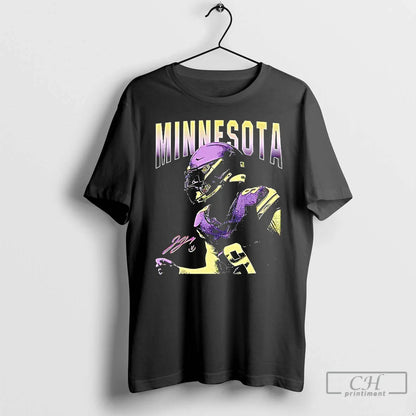 Jj Mccarthy Minnesota Vikings Spieltag Signature T Shirts Sweatshirt