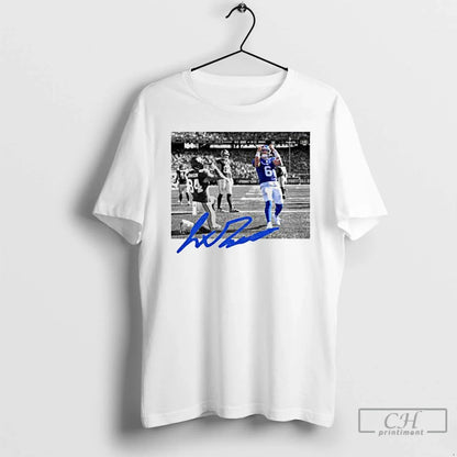 Jaxson Dart Touchdown New York Football Signature T Shirts Tank Top