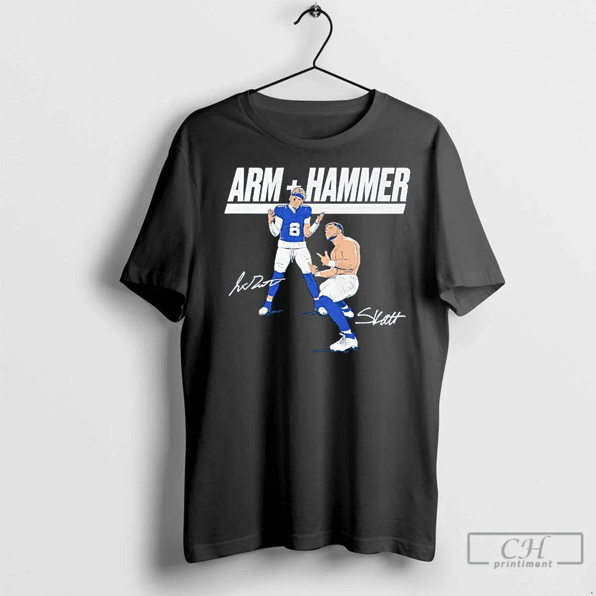 Jaxson Dart And Cam Skattebo Arm And Hammer Celebration Tank Top
