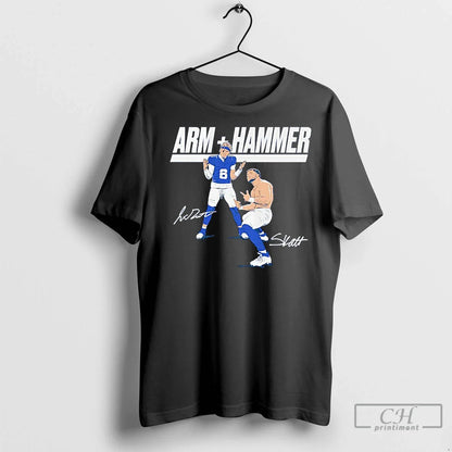 Jaxson Dart And Cam Skattebo Arm And Hammer Celebration Tank Top
