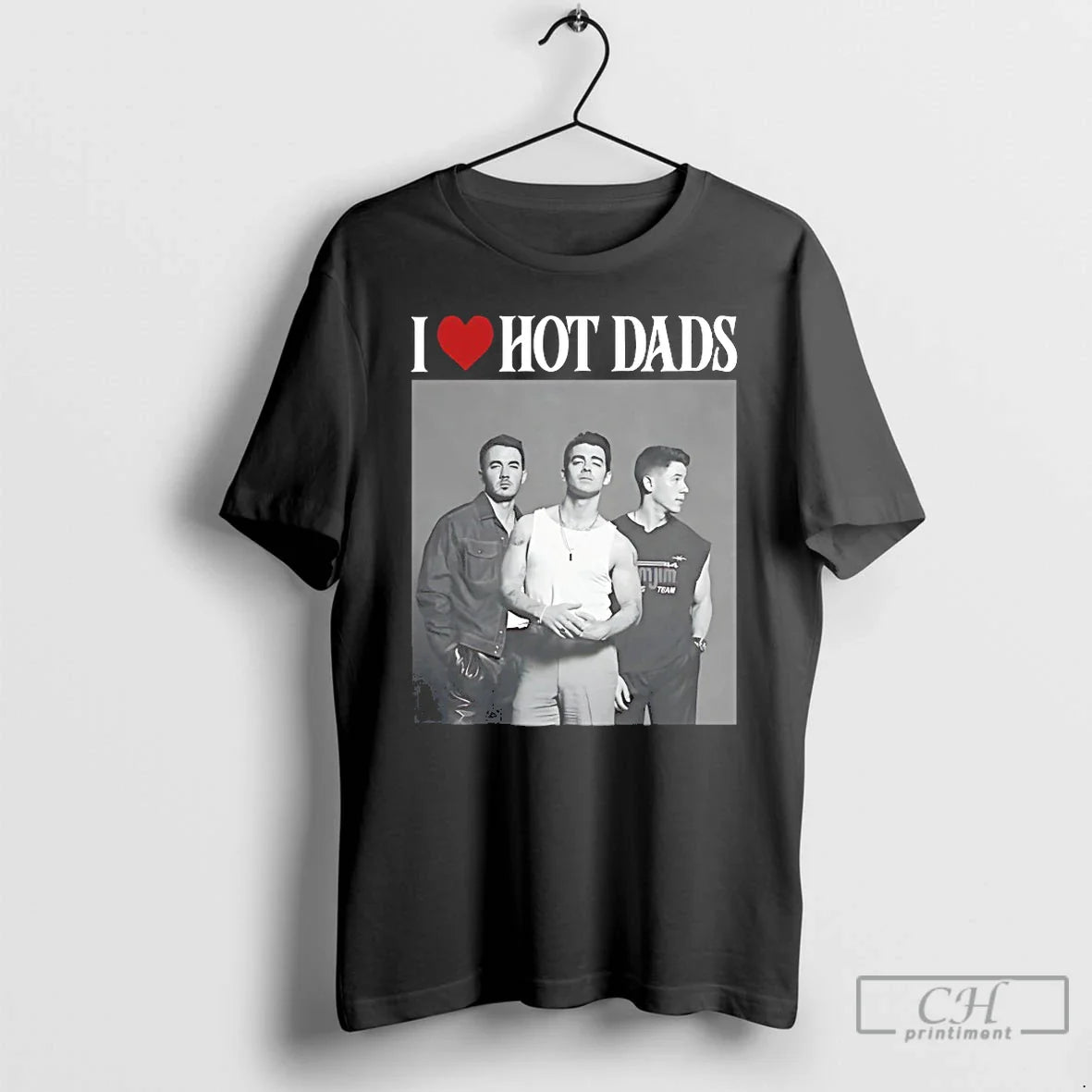Jonas Brothers I Love Hot Dads 2025 T Shirts TShirt Trendy Fashion