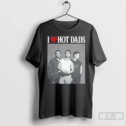 Jonas Brothers I Love Hot Dads 2025 T Shirts TShirt Trendy Fashion