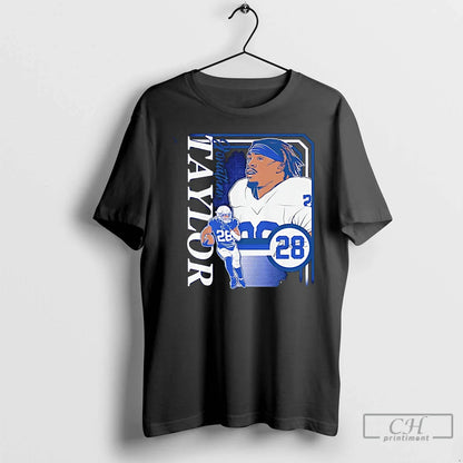 Jonathan Taylor Indianapolis Colts Collage Frame Signature T Shirts