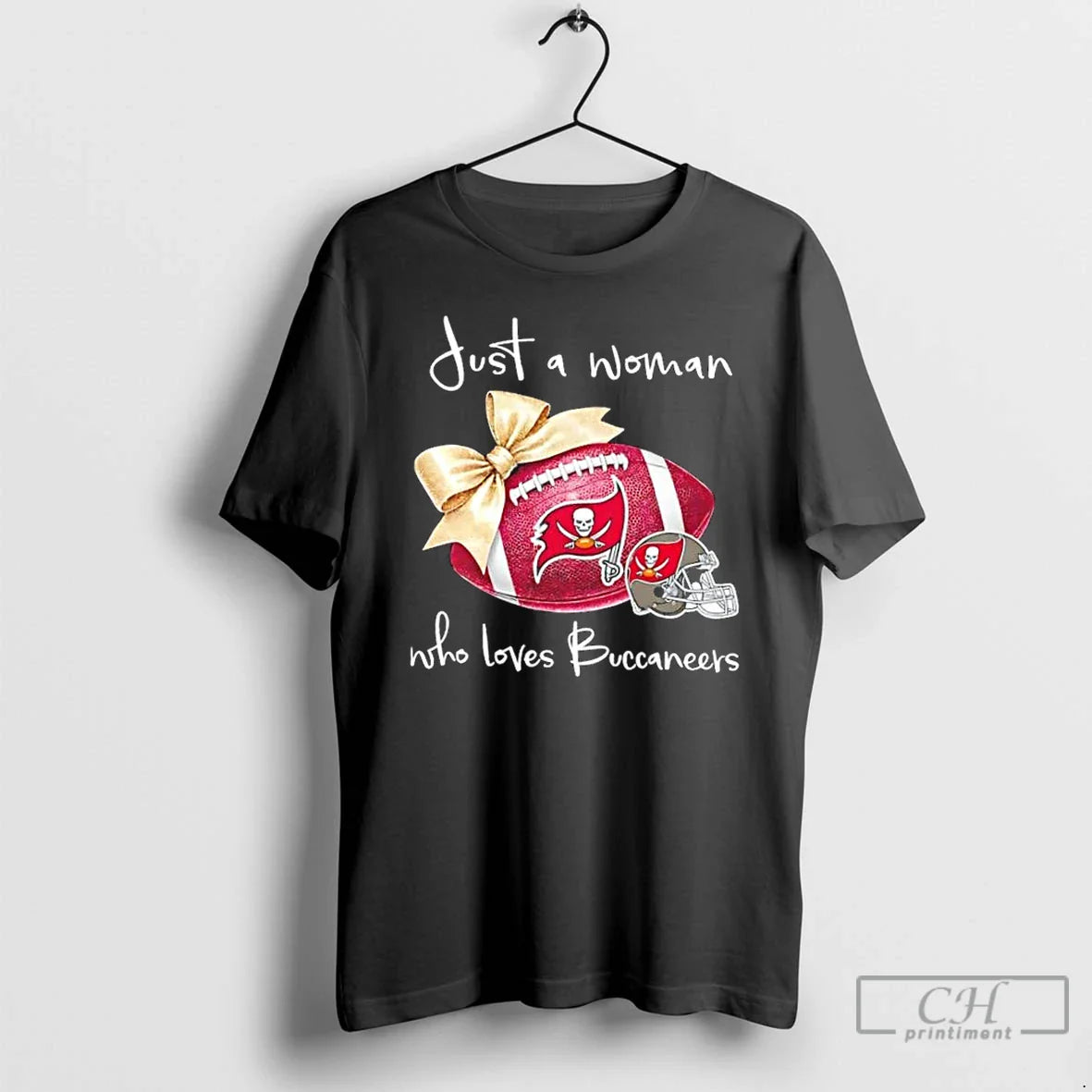 Just Who Loves Tampa Bay Buccaneers Football Helmet T Shirts Tee