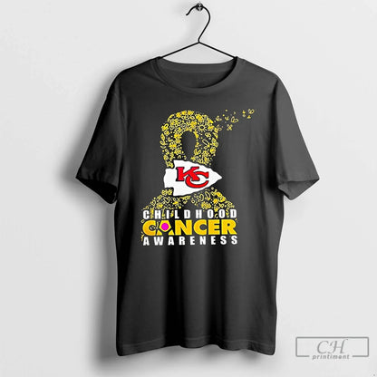 Kansas City Chiefs Childhood Cancer Awareness T Shirts TShirt