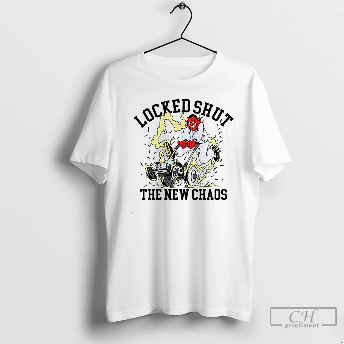 Locked Shut New Chaos Mower T Shirts Shirt Modern Gift