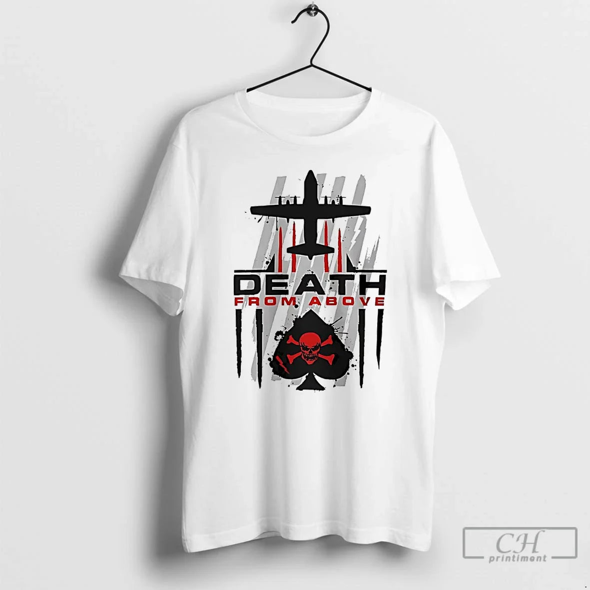 Lockheed Ac 130 Gunship Hercules Death From Above T Shirts Long
