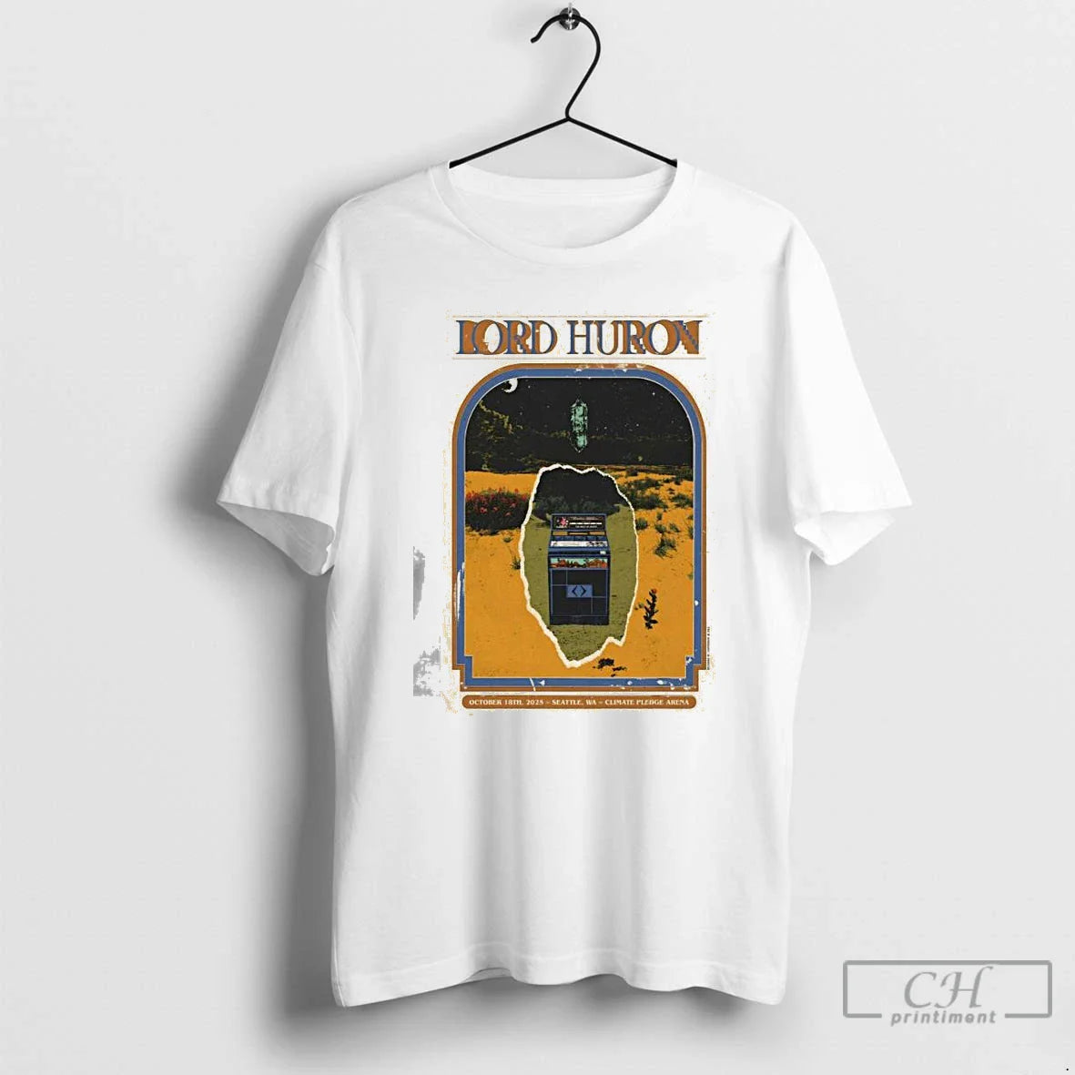 Lord Huron Climate Pledge Arena Seattle Wa Oct 18 2025 T Shirts