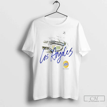 Los Angeles Dodgers Santo Studio Stadium T Shirts Sweatshirt Modern