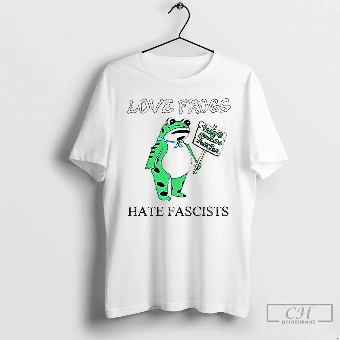 Love Frogs Hate Fascists 2025 T Shirts Sweatshirt Exclusive Look