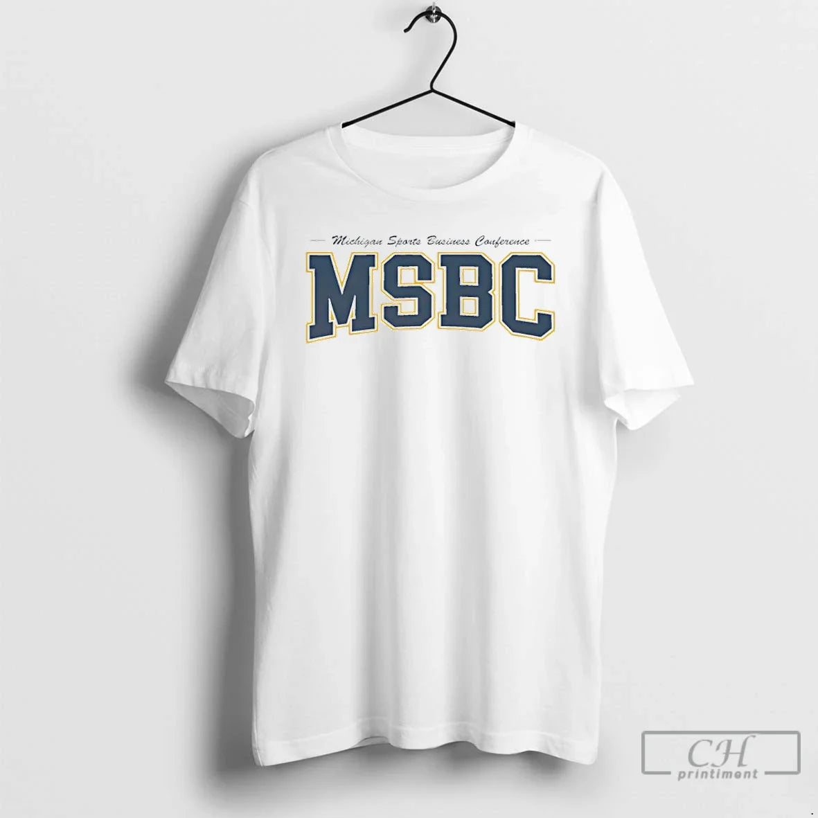 Msbc Michigan Sports Business Conference T Shirts Tee Premium Style