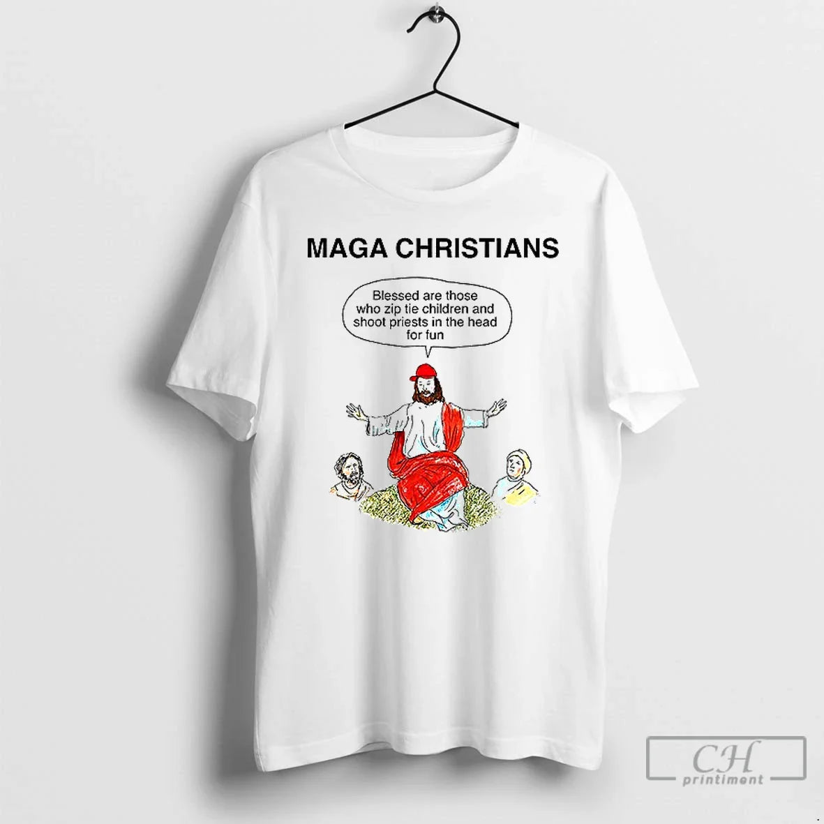 Maga Christians Blessed Are Those Who Zip Tie Children And Shoot