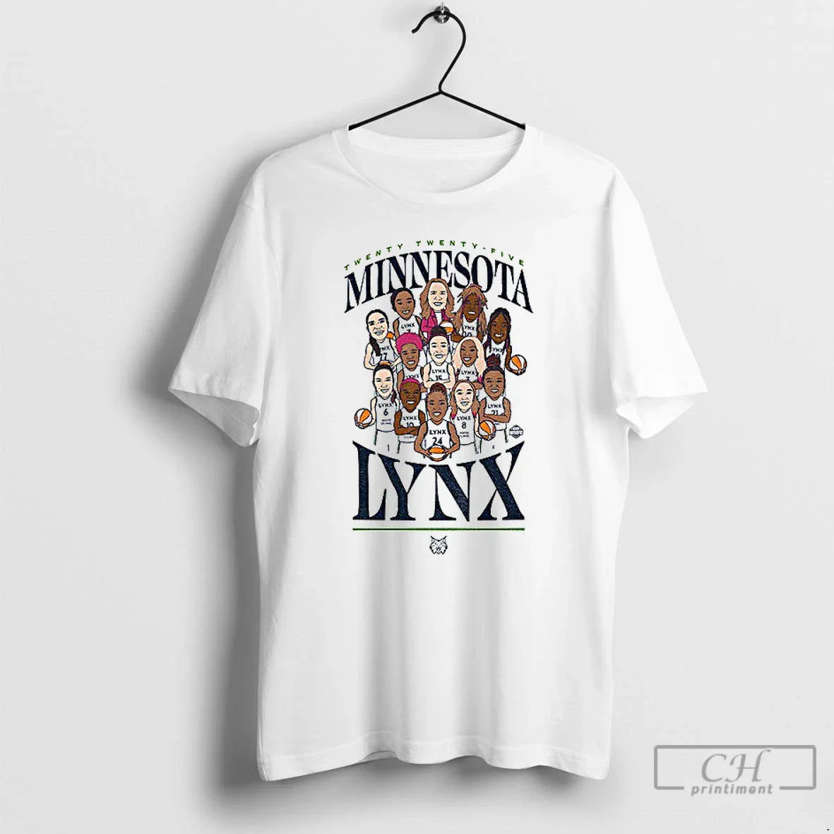 Minnesota Lynx Twenty Twenty Five Caricature T Shirts Sweatshirt