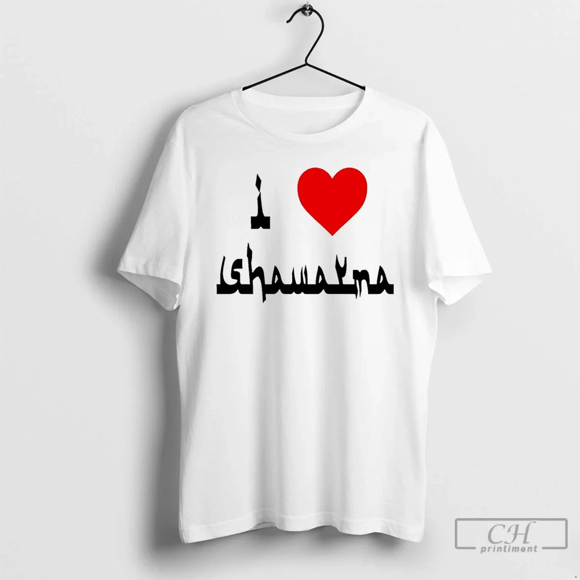 Miya I Love Shawarma Heart T Shirts Long Sleeve Vintage Outfit