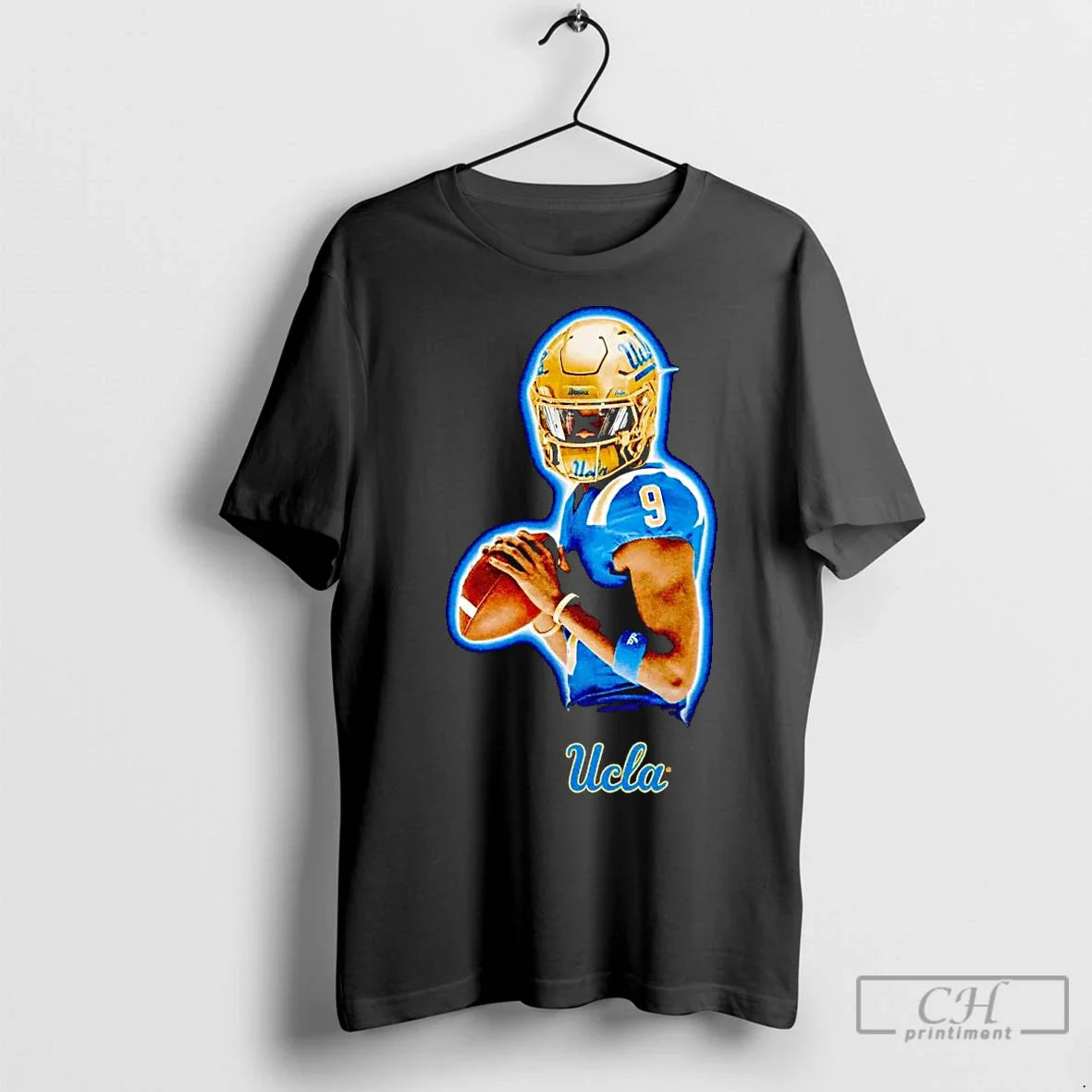 Nico Iamaleava Portrait Club TShirt Retro Fashion